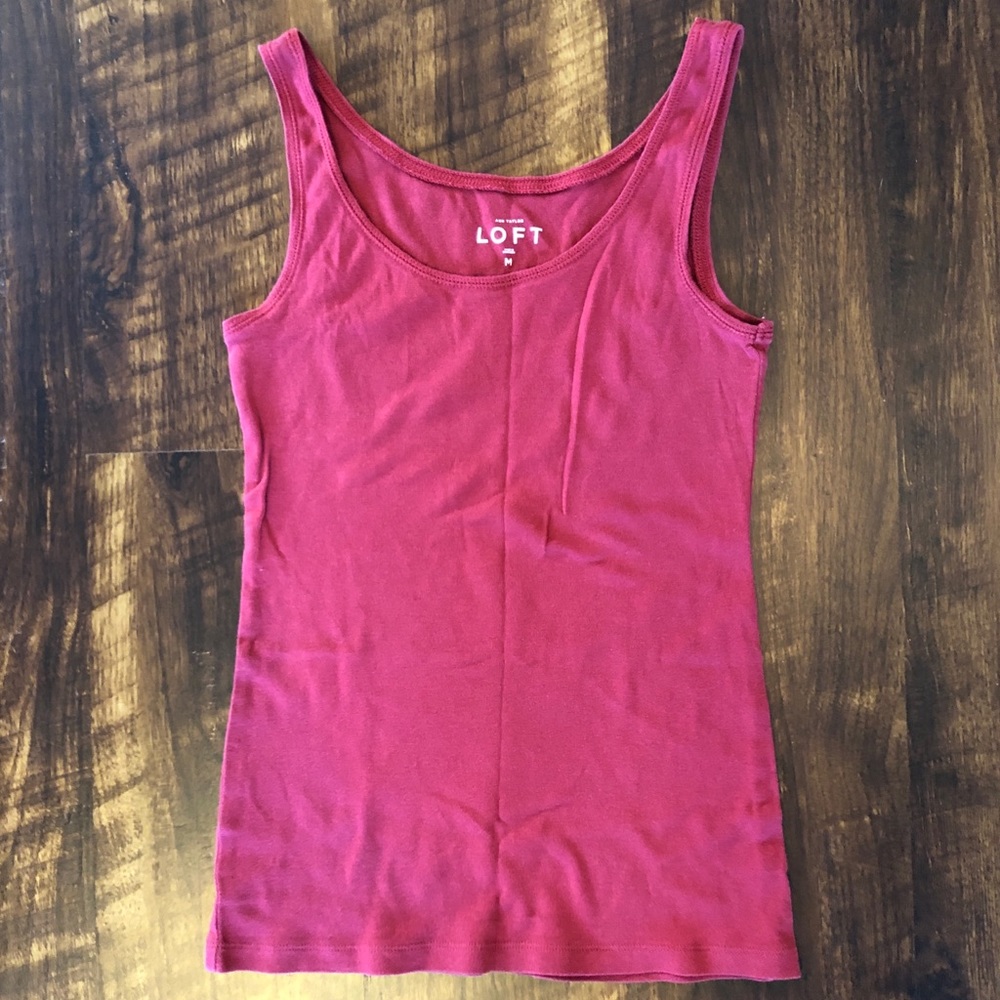 LOFT Tank-Maroon